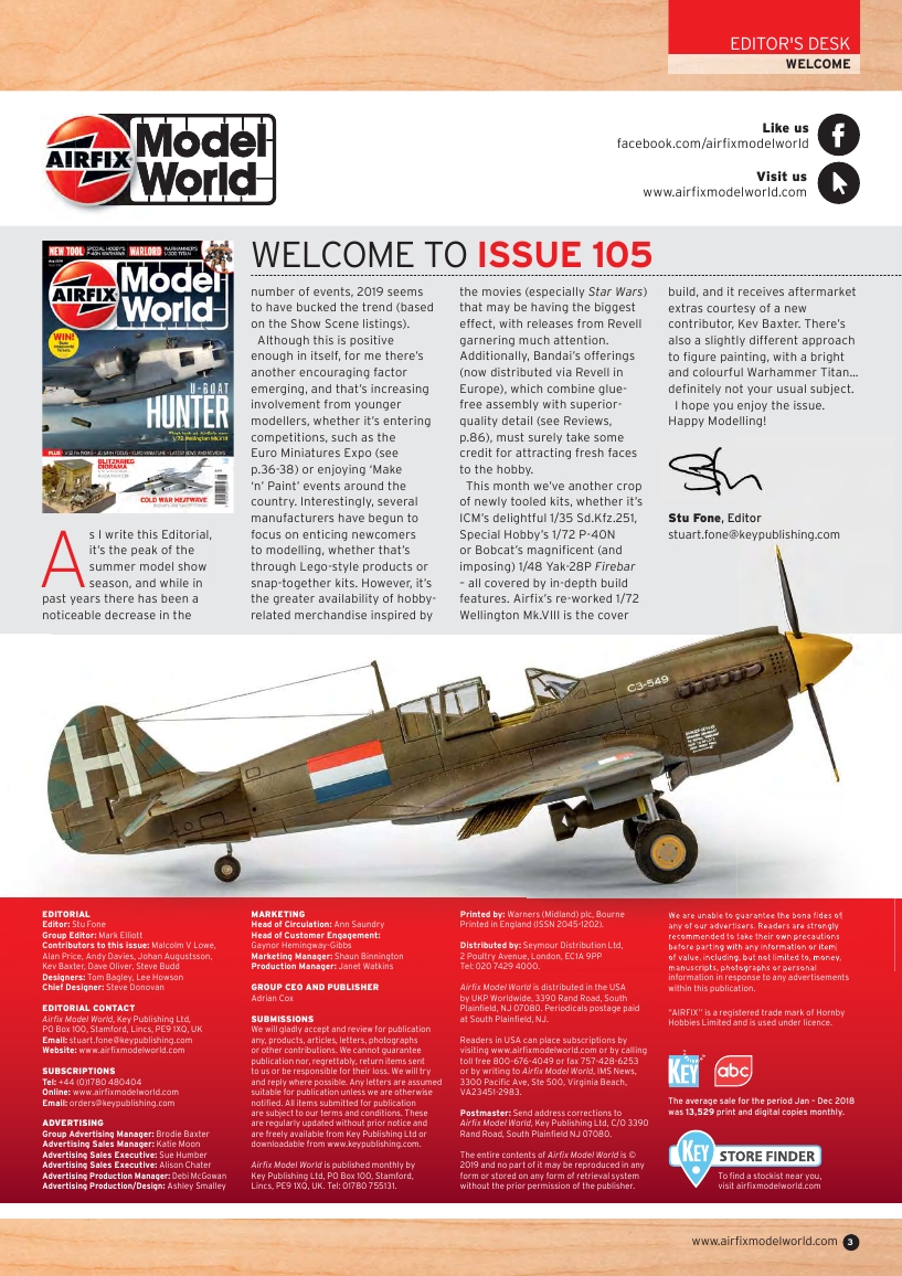 Airfix Model World 105 2019-8